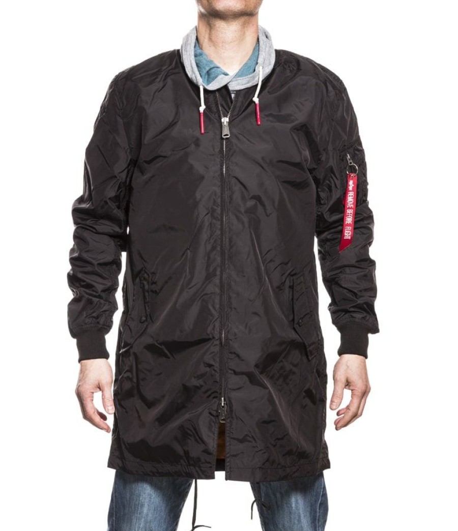 Takit Alpha Industries | Alpha Ma-1 Tt Coat Takki Musta