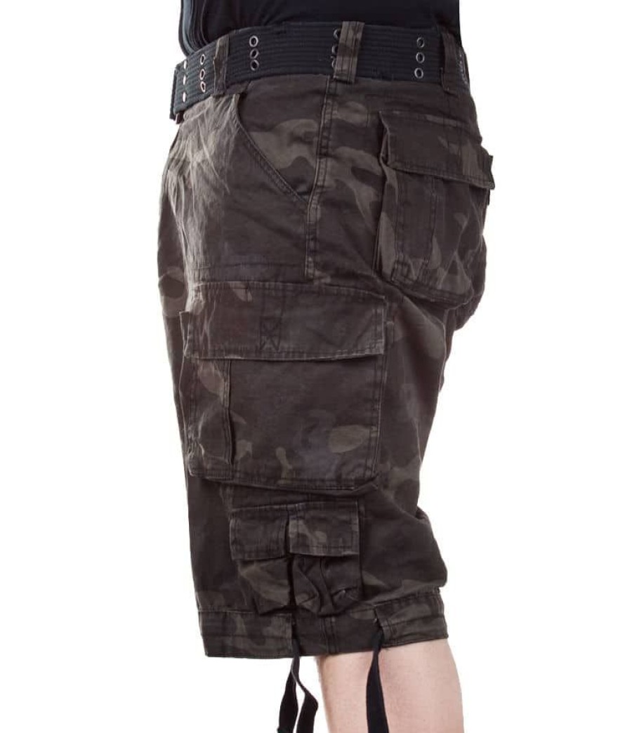 Housut Ja Reisitaskuhousut Shortsit | Savage Shortsit Blackcamo