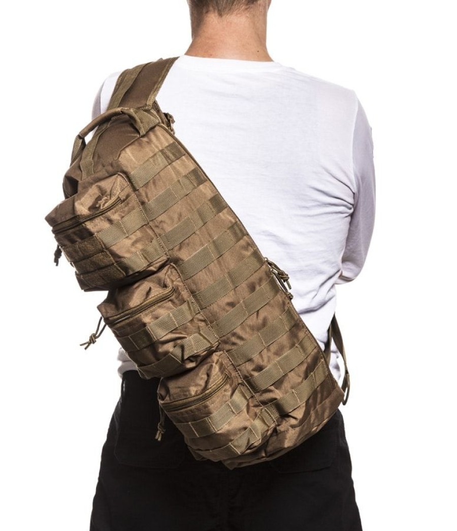 Varusteet Tuotemerkeittäin | Tactical Sling Bag Olkalaukku Reppu Coyote