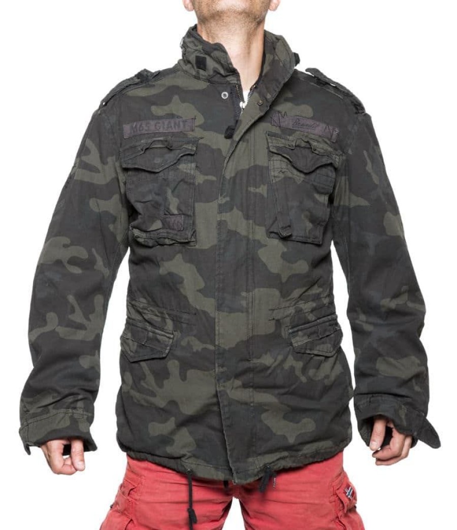 Takit Takit | M65 Giant Field Jacket Kenttatakki Blackcamo