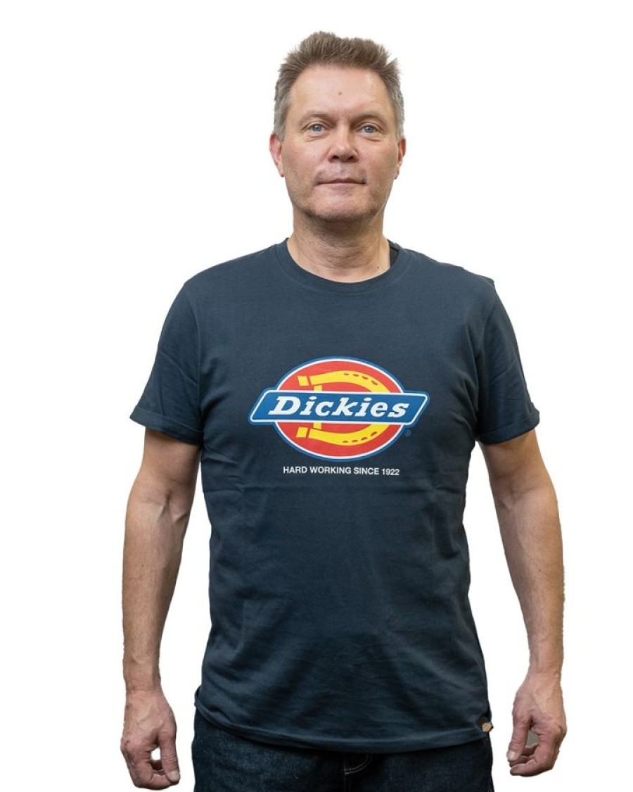 Paidat Paidat | Dickies Workwear Basic Logo T-Paita Navyblue Sininen