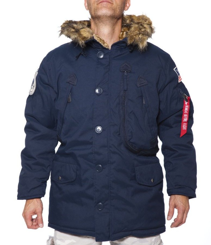 Takit Alpha Industries | Alpha Polar Talvitakki Replicablue