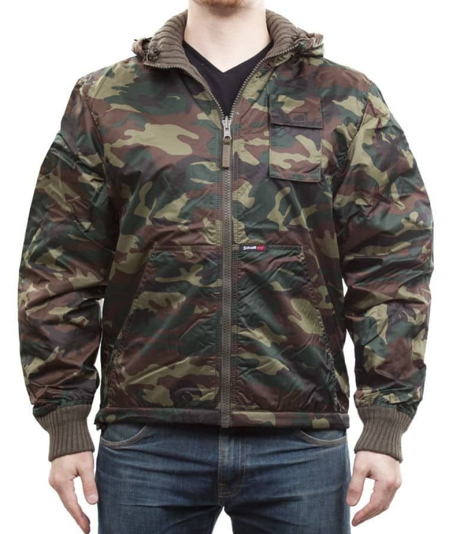 Takit Takit | Schott Nyc Kaksipuolinen Nylontakki Camo