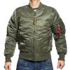 Takit Alpha Industries | Alpha Ma-1 Vf59 Pilottitakki Vihrea