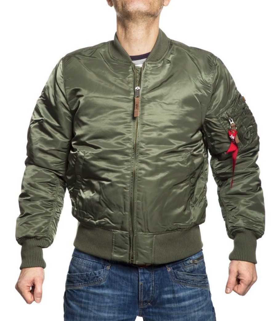 Takit Alpha Industries | Alpha Ma-1 Vf59 Pilottitakki Vihrea