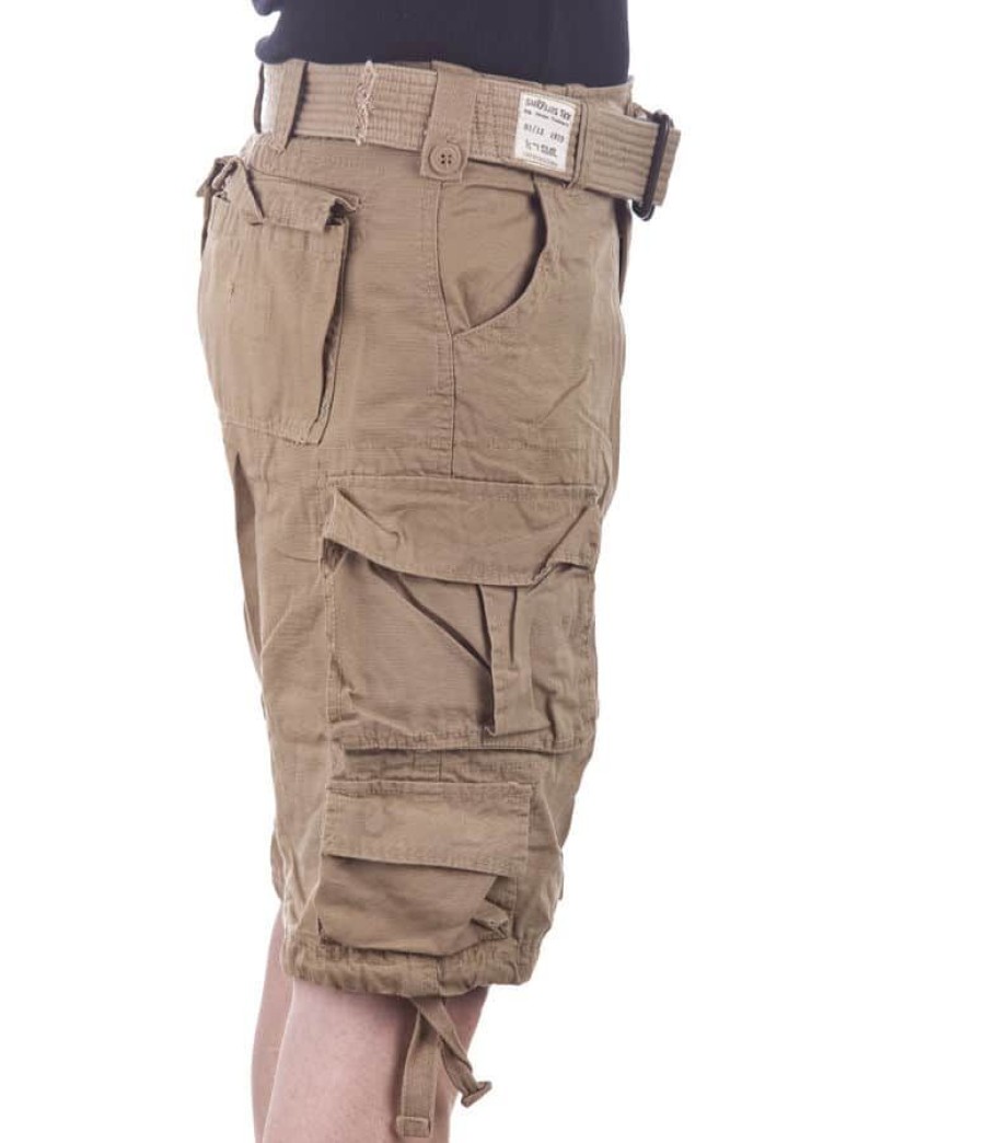 Housut Ja Reisitaskuhousut Shortsit | Division Shortsit Khaki