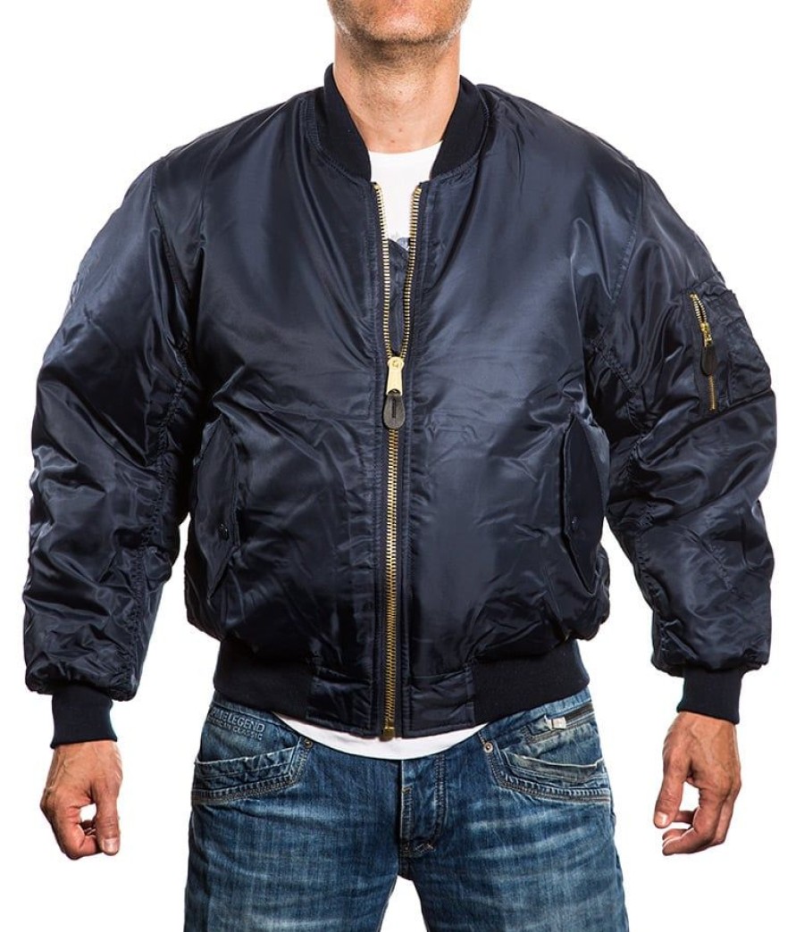 Takit Takit | Fostex Ma-1 Bomber Jacket Pilottitakki Sininen