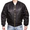 Takit Takit | Fostex Ma-1 Bomber Jacket Pilottitakki Musta