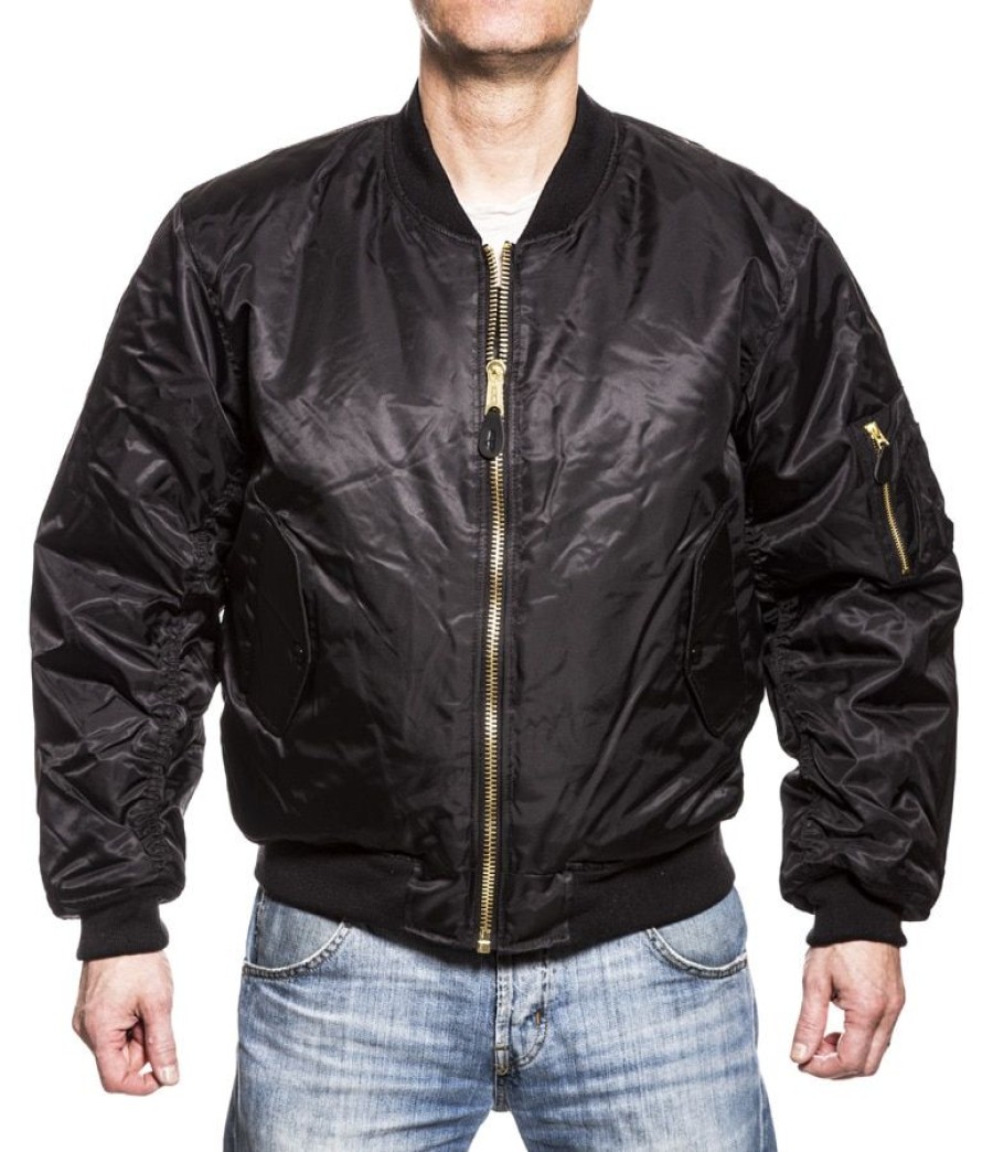 Takit Takit | Fostex Ma-1 Bomber Jacket Pilottitakki Musta