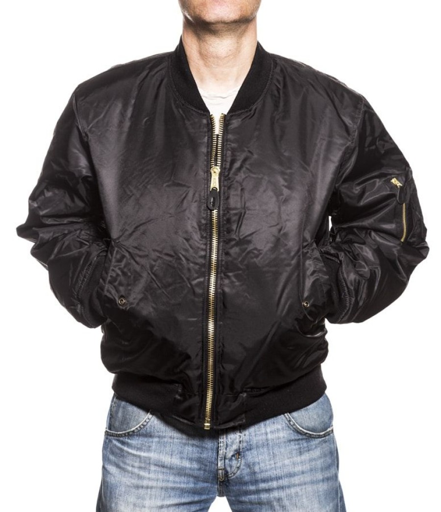 Takit Takit | Fostex Ma-1 Bomber Jacket Pilottitakki Musta