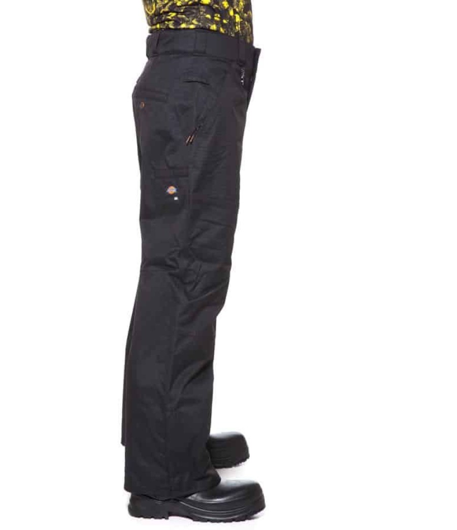 Housut Ja Reisitaskuhousut Dickie's | Dickies Double Knee Tyohousut Musta