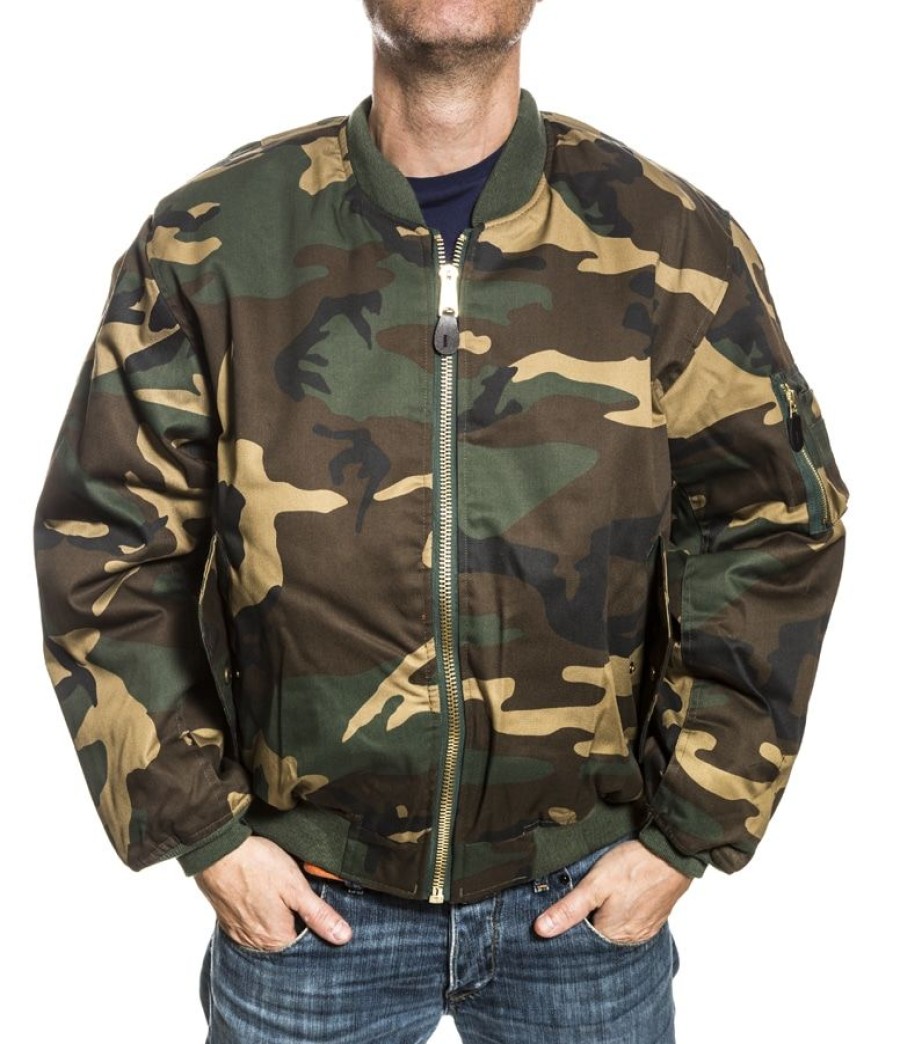 Takit Fostex | Fostex Ma-1 Bomber Jacket Pilottitakki Camo