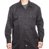 Paidat Paidat | Dickies Ls Work Shirt Pitkahihainen Tyopaita Musta