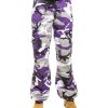 Housut Ja Reisitaskuhousut Housut ja Reisitaskuhousut | Naisten Colored Paratrooper Reisitaskuhousut Ultraviolet Camo