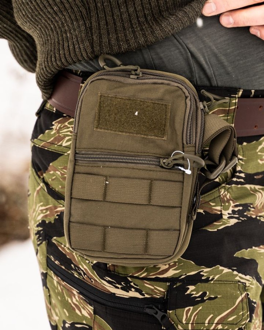 Varusteet Armeijatavara | Padded Molle Utility Pouch Lisatasku Vihrea