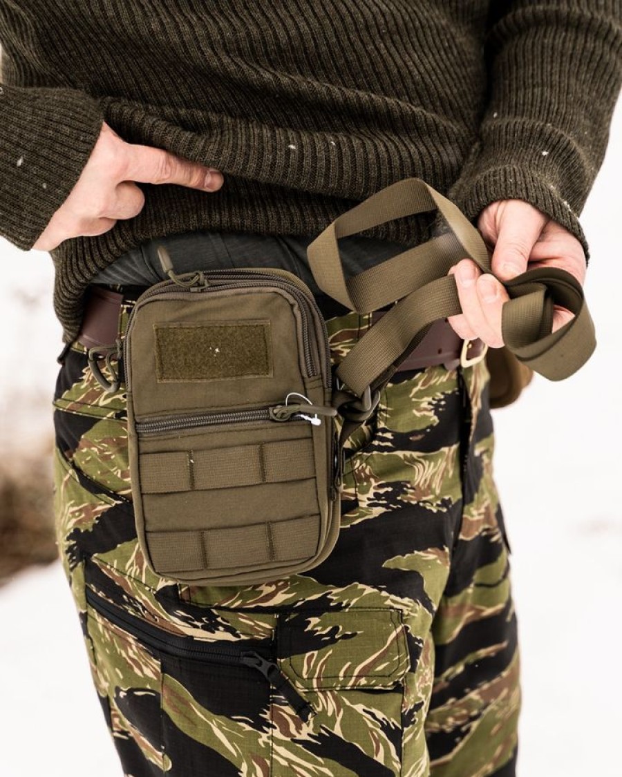 Varusteet Armeijatavara | Padded Molle Utility Pouch Lisatasku Vihrea