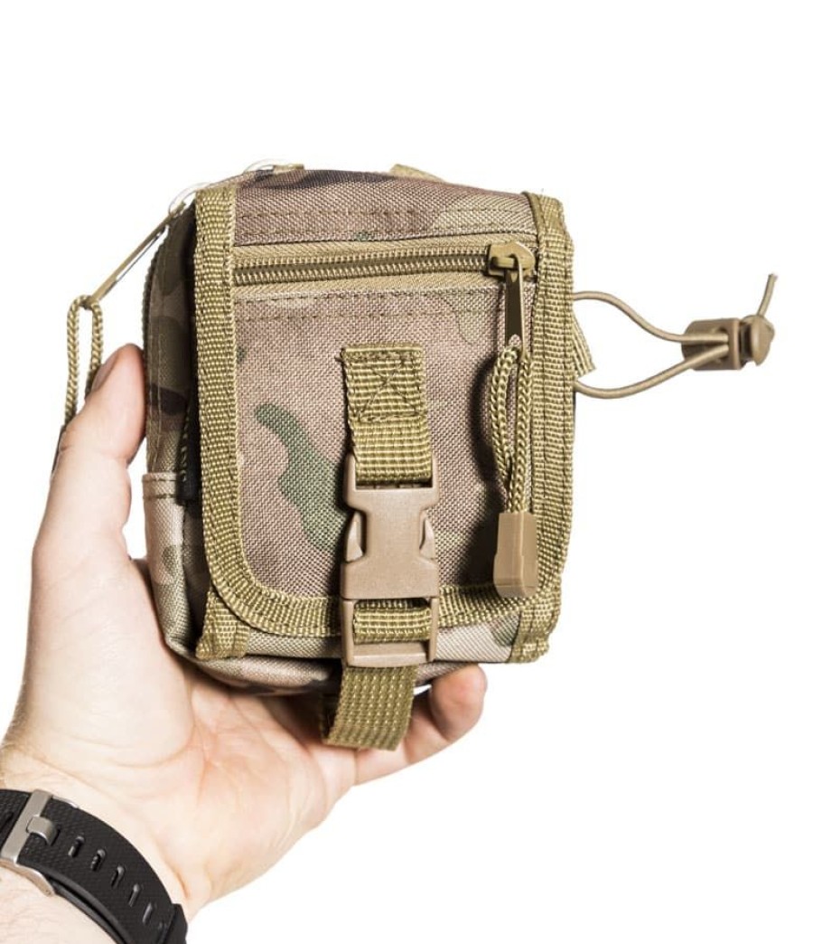 Varusteet Tuotemerkeittäin | Molle Compact Tarviketasku Klipsilukituksella Mtp Camo