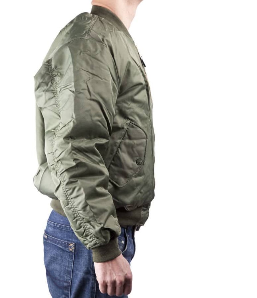 Takit Takit | Fostex Ma-1 Bomber Jacket Pilottitakki Vihrea