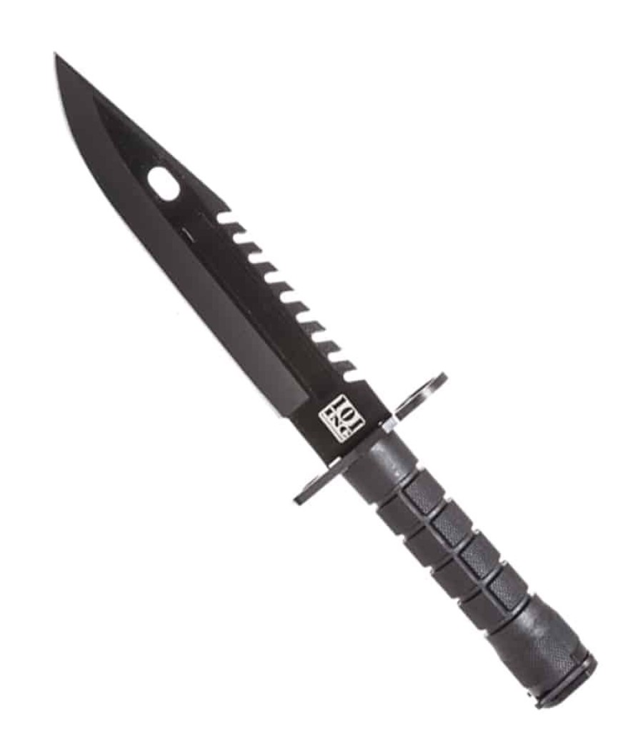 Varusteet Erikoisveitset | D80 Combat Survival Knife Selviytymisveitsi Musta