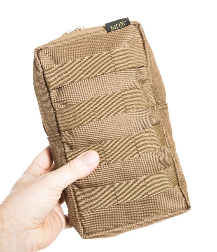 Varusteet Armeijatavara | 101Inc Tactical Upright Molle Tasku Coyote