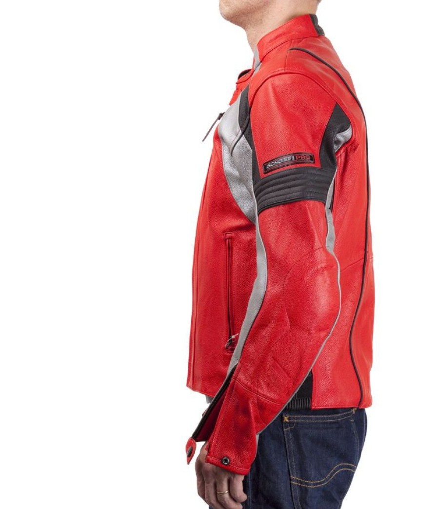 Takit Takit | Schott Pro Racing Nahkatakki 4415 Punainen Red