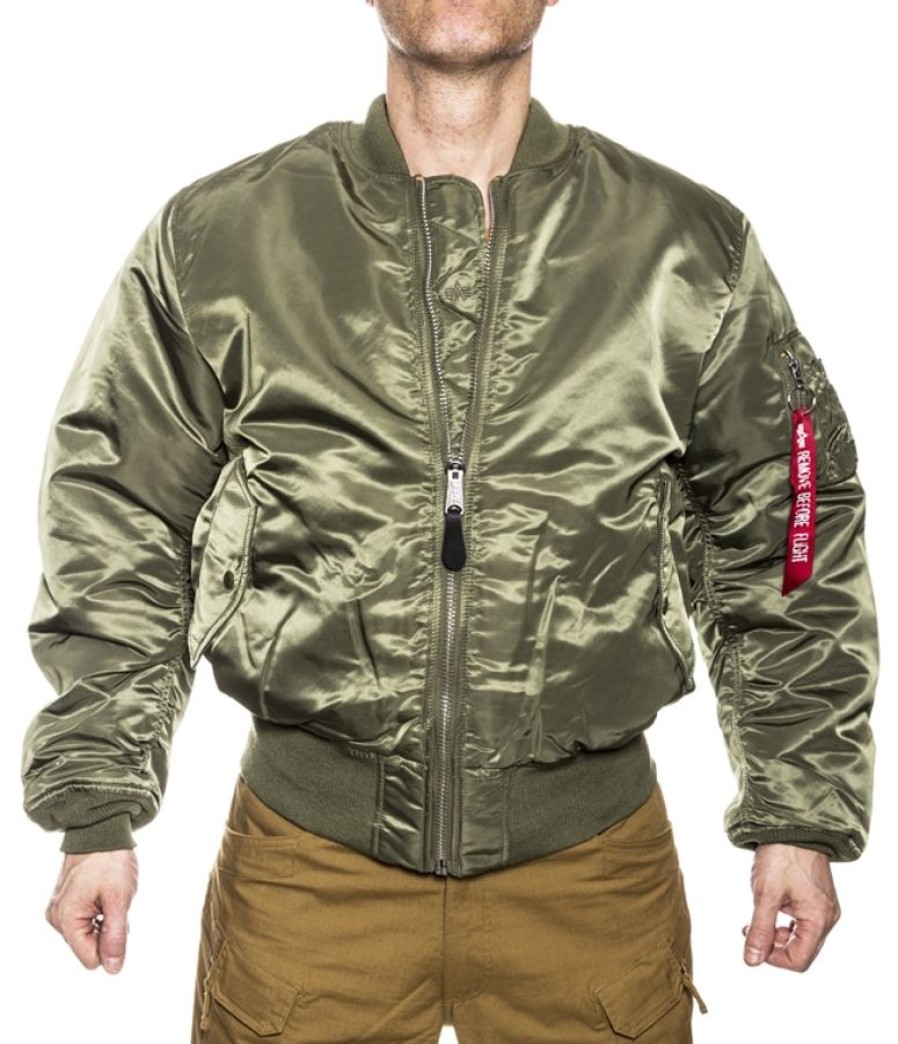 Takit Takit | Alpha Ma-1 Flight Jacket Pilottitakki Vihrea