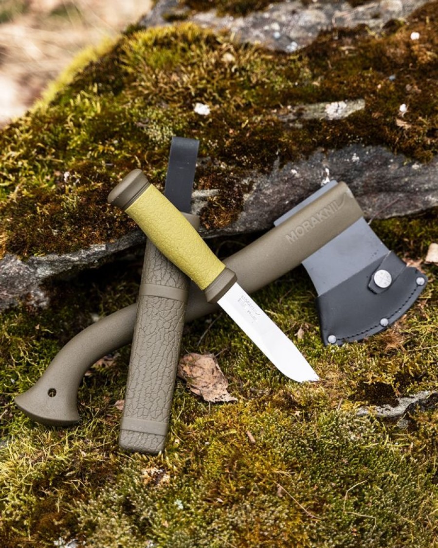 Varusteet Varusteet | Morakniv Outdoor Kit Kirves Ja Puukko Vihrea