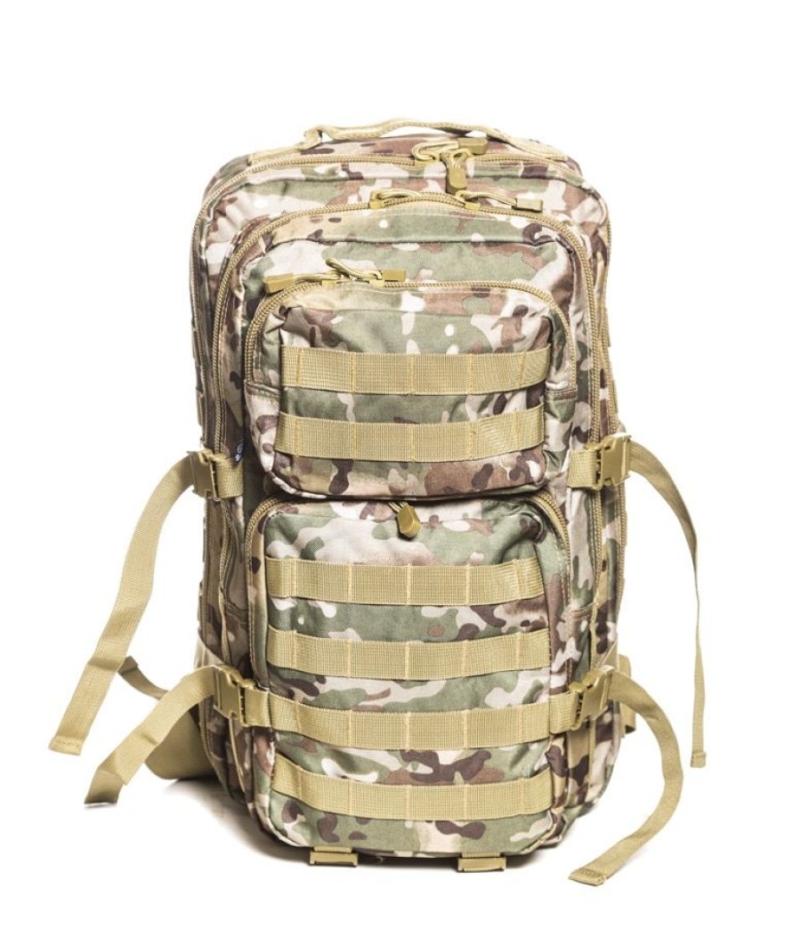 Varusteet Brandit | Us Cooper Reppu Large 38L Tactical Woodland Camo