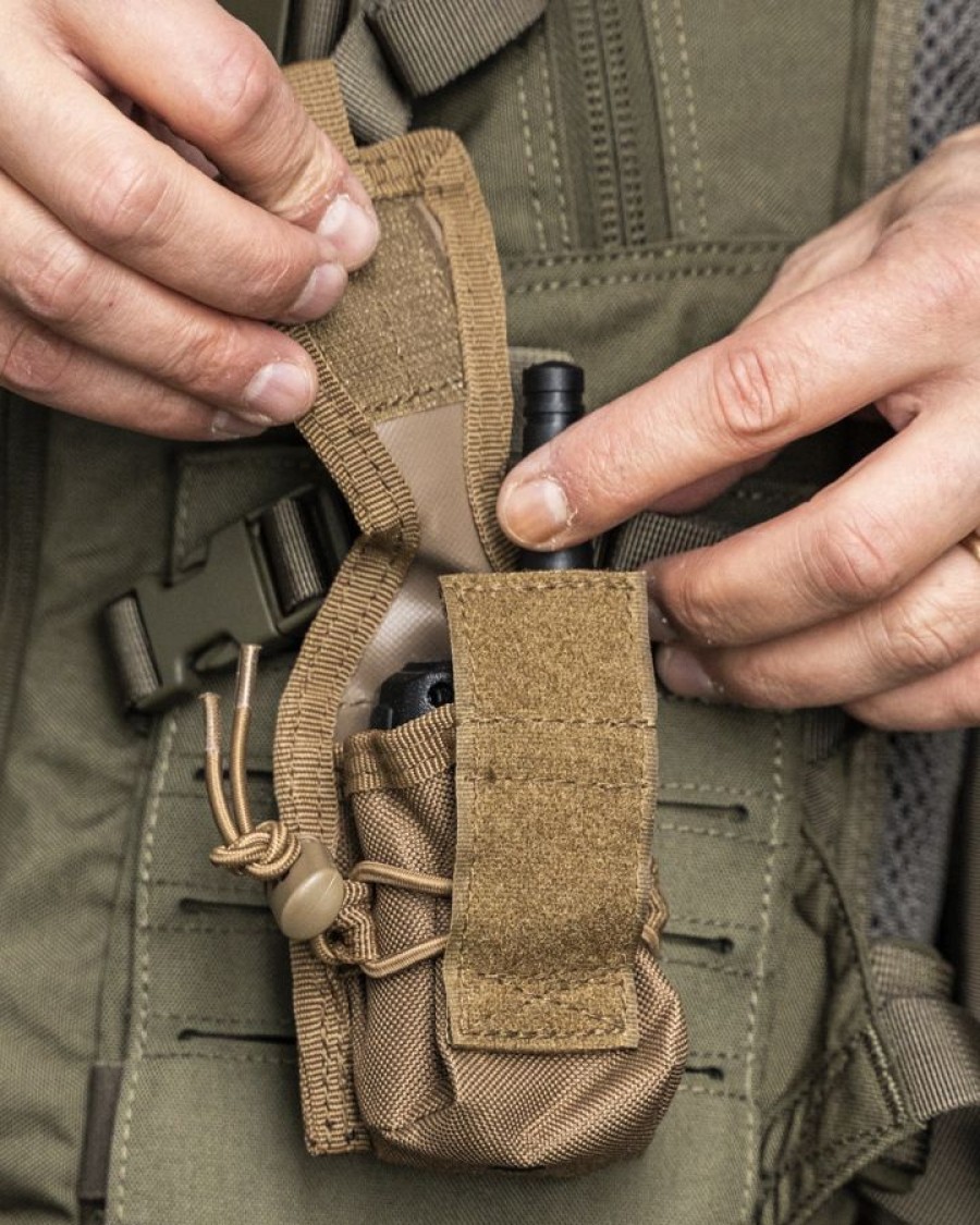 Varusteet 101 Inc. | Small Molle Radio Pouch Radiopuhelinkotelo Coyote