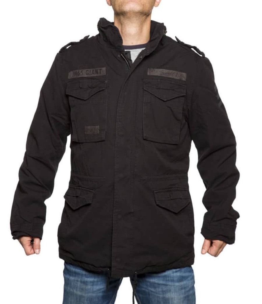 Takit Brandit | M65 Giant Field Jacket Kenttatakki Musta