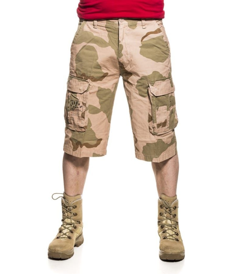 Housut Ja Reisitaskuhousut Shortsit | Kosumo Reisitaskushortsit Desertcamo