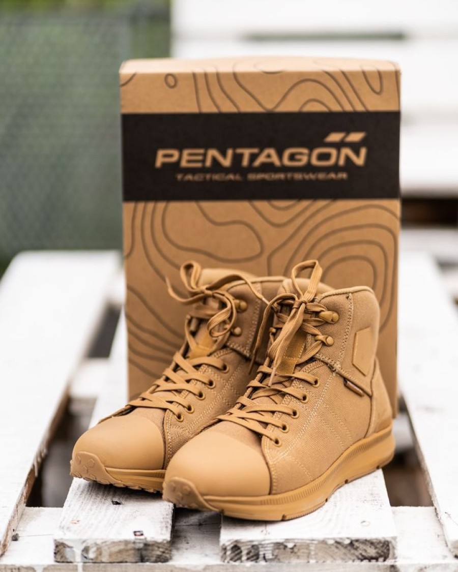 Kengat Kengät | Pentagon Hybrid Mid Maihinnousukengat Desert