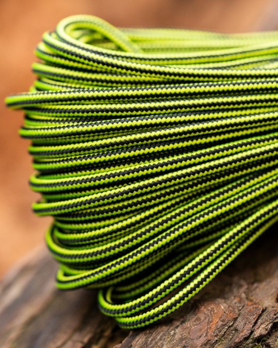 Varusteet Paracord | Paracord Laskuvarjokoysi Striped Neonkeltainen