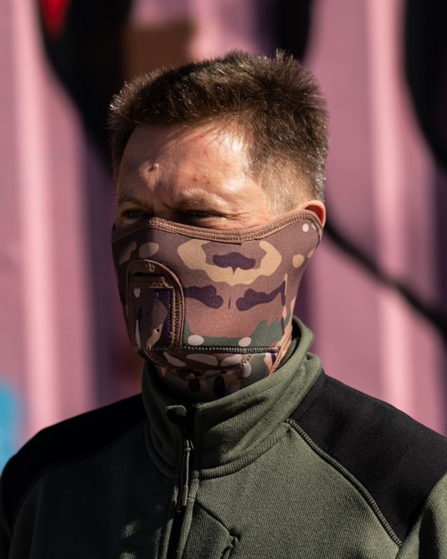 Kaikki Tuotteet Hatut pipot ja huivit | Recon Facemask Suojanaamari Mtp Camo